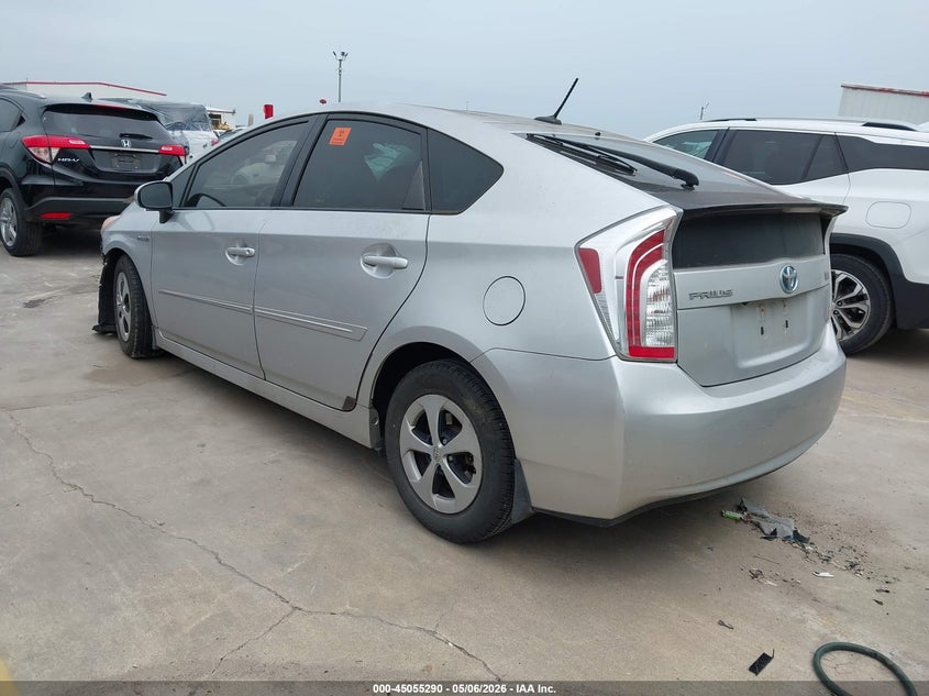 2014 Toyota Prius VIN JTDKN3DU4E1748311 IAAI salvage auction — FRONT END, Salvage (Texas), sold $425 on 2026-07-21 (photo 3)