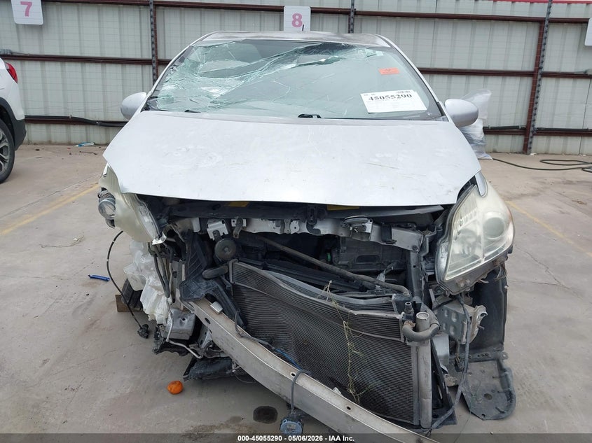 2014 Toyota Prius VIN JTDKN3DU4E1748311 IAAI salvage auction — FRONT END, Salvage (Texas), sold $425 on 2026-07-21 (photo 6)