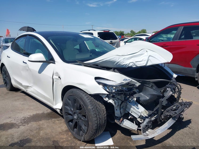 2018 Tesla Model 3 VIN 5YJ3E1EB5JF086438 IAAI salvage auction — FRONT END, Salvage (Utah), sold $3,150 on 2026-07-23 (photo 6)