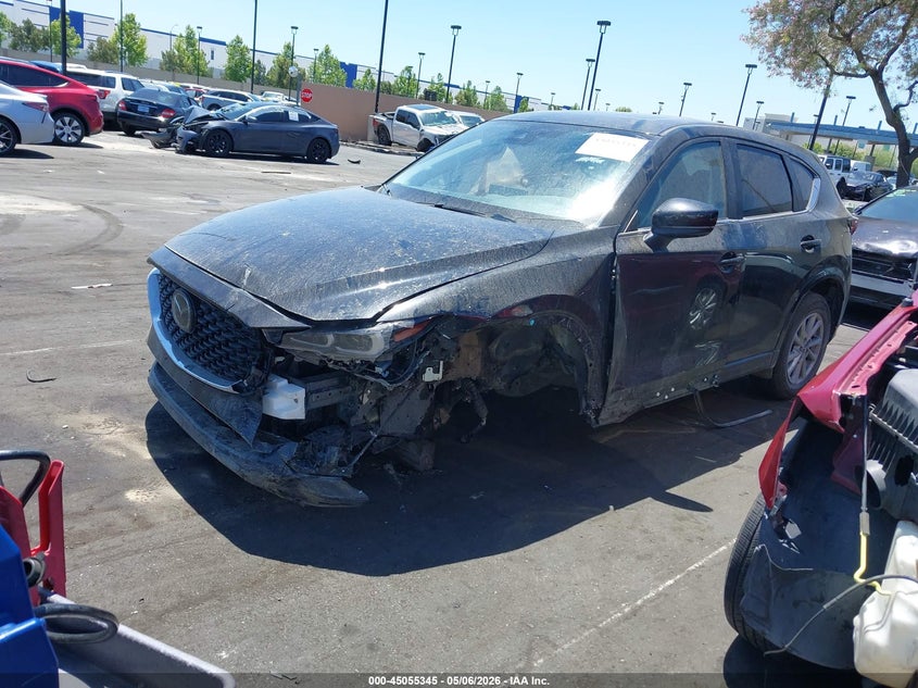 2025 Mazda Cx-5 VIN JM3KFBCL7S0627698 IAAI salvage auction — FRONT END, Salvage Certificate (California), sold $4,150 on 2026-07-10 (photo 2)