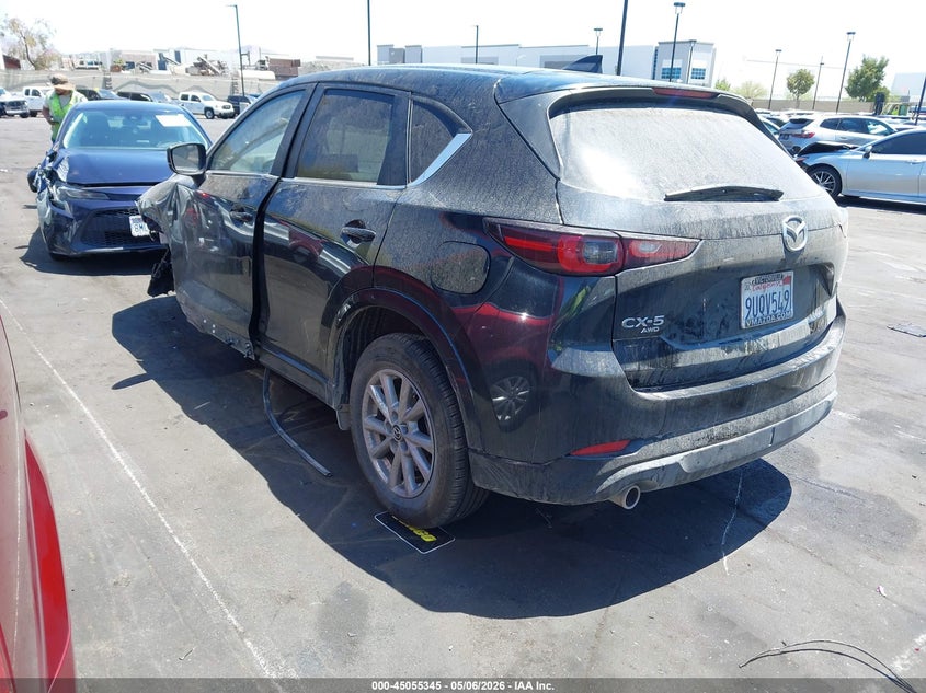 2025 Mazda Cx-5 VIN JM3KFBCL7S0627698 IAAI salvage auction — FRONT END, Salvage Certificate (California), sold $4,150 on 2026-07-10 (photo 3)