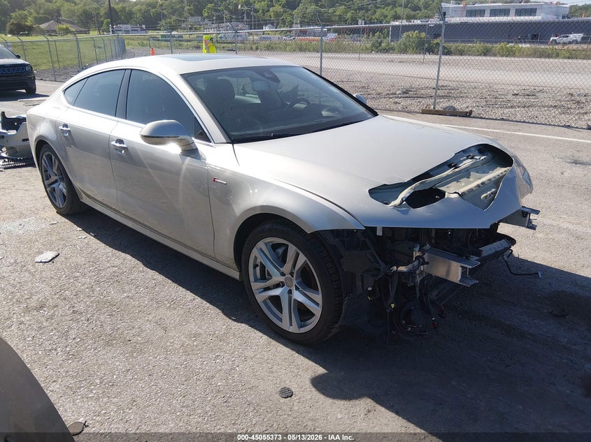 2017 Audi A7 VIN WAU22AFC6HN130323 IAAI salvage auction — FRONT END, Salvage (Missouri), sold $2,850 on 2026-07-28 (photo 1)