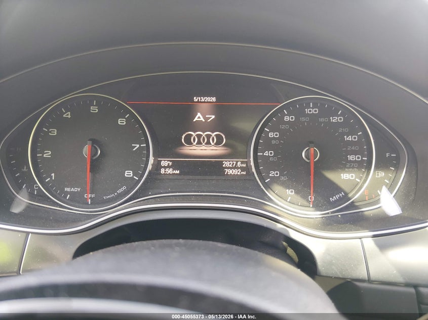 2017 Audi A7 VIN WAU22AFC6HN130323 IAAI salvage auction — FRONT END, Salvage (Missouri), sold $2,850 on 2026-07-28 (photo 7)