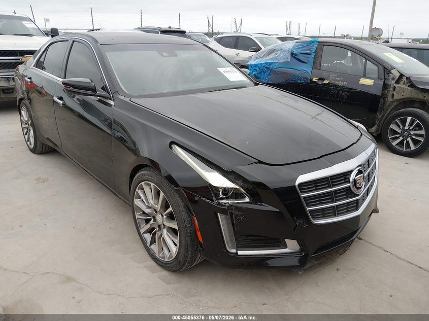 2014 Cadillac Cts VIN 1G6AR5SXXE0169194 IAAI salvage auction — RIGHT FRONT, Original (Texas), sold $1,650 on 2026-07-10 (photo 1)
