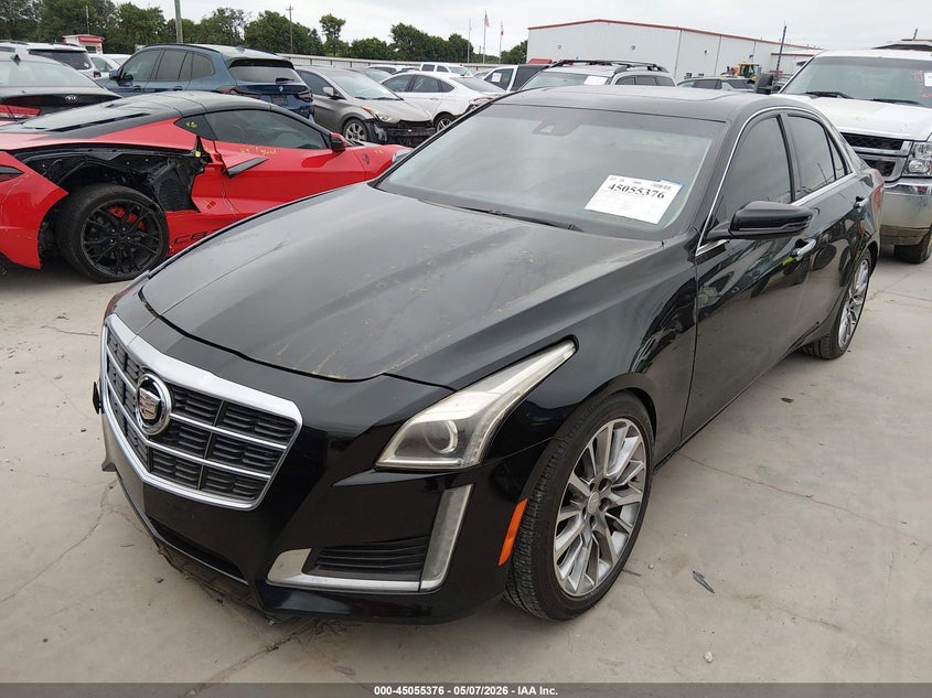 2014 Cadillac Cts VIN 1G6AR5SXXE0169194 IAAI salvage auction — RIGHT FRONT, Original (Texas), sold $1,650 on 2026-07-10 (photo 2)