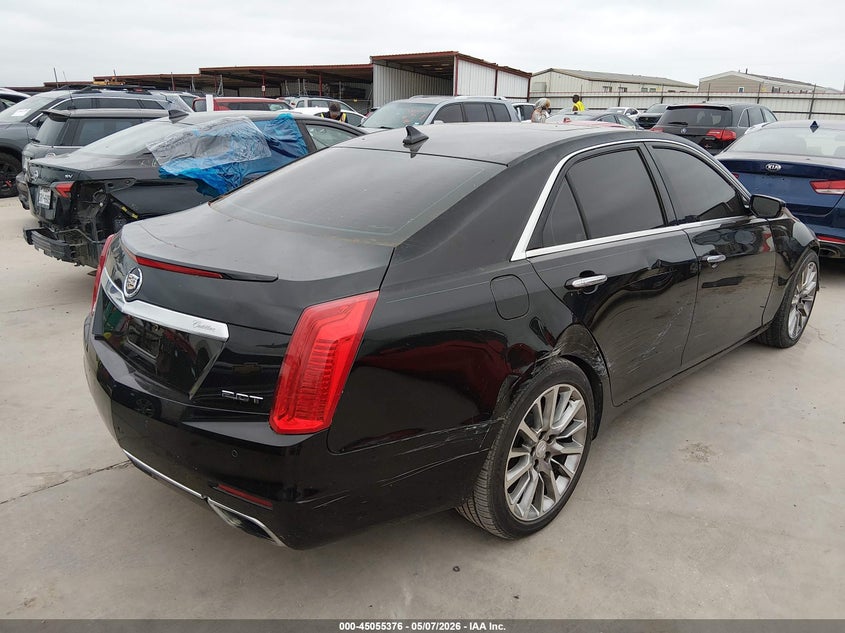 2014 Cadillac Cts VIN 1G6AR5SXXE0169194 IAAI salvage auction — RIGHT FRONT, Original (Texas), sold $1,650 on 2026-07-10 (photo 4)