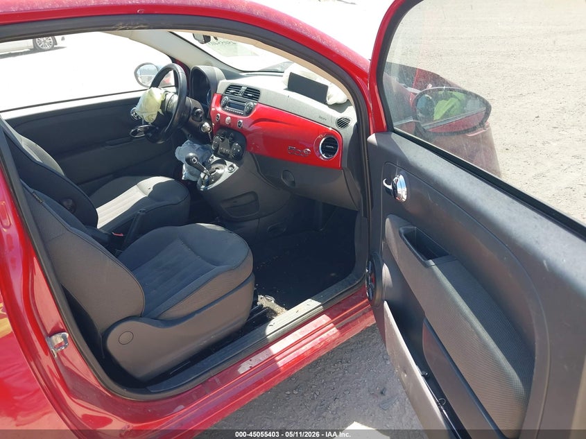 2012 Fiat 500 VIN 3C3CFFER4CT130459 IAAI salvage auction — FRONT END, Salvage (Montana), sold $350 on 2026-08-12 (photo 5)