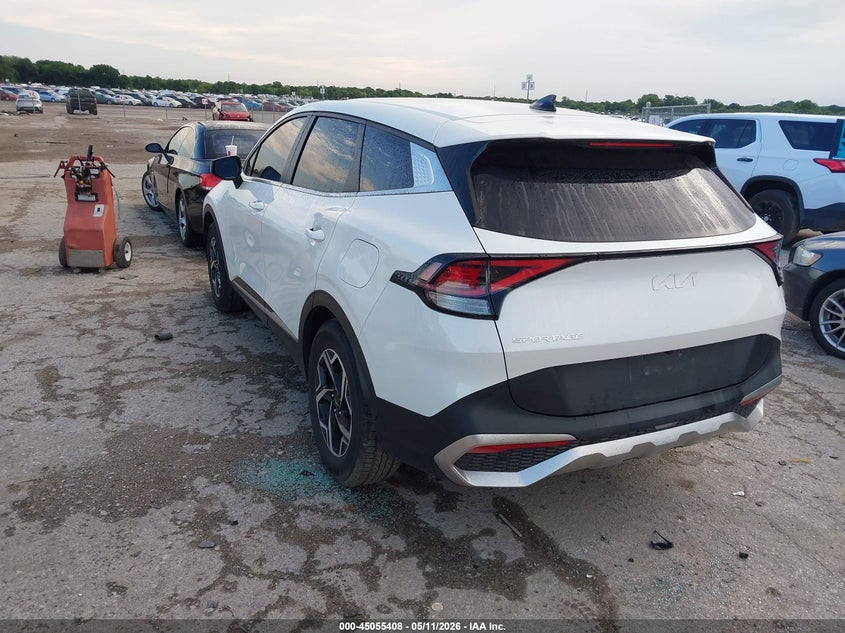 2023 Kia Sportage VIN KNDPU3AF3P7160706 IAAI salvage auction — RIGHT FRONT, Salvage (Texas), sold $7,750 on 2026-07-14 (photo 3)
