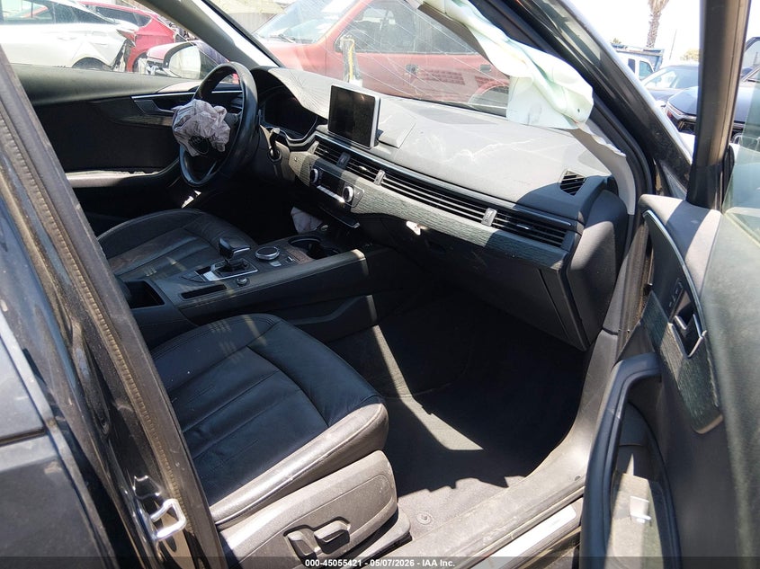 2018 Audi A4 VIN WAUKMAF41JA222763 IAAI salvage auction — FRONT END, Salvage (California), sold $425 on 2026-07-08 (photo 5)