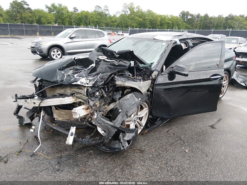 2015 BMW 5er VIN WBA5B1C56FG127653 IAAI salvage auction — FRONT END, Salvage Non-Reb (South Carolina), sold $350 on 2026-07-08 (photo 6)