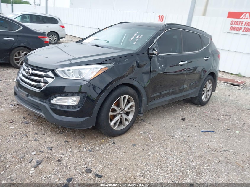 2015 Hyundai VIN 5XYZU3LA6FG262903 IAAI salvage auction — RIGHT FRONT, Salvage (Texas), sold $1,600 on 2026-07-09 (photo 2)