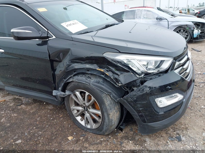 2015 Hyundai VIN 5XYZU3LA6FG262903 IAAI salvage auction — RIGHT FRONT, Salvage (Texas), sold $1,600 on 2026-07-09 (photo 6)