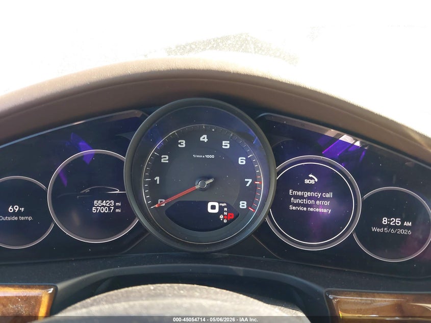 2022 Porsche Panamera VIN WP0AB2A71NL130350 IAAI salvage auction — SUSPENSION, Salvage (California), sold $25,500 on 2026-08-05 (photo 7)