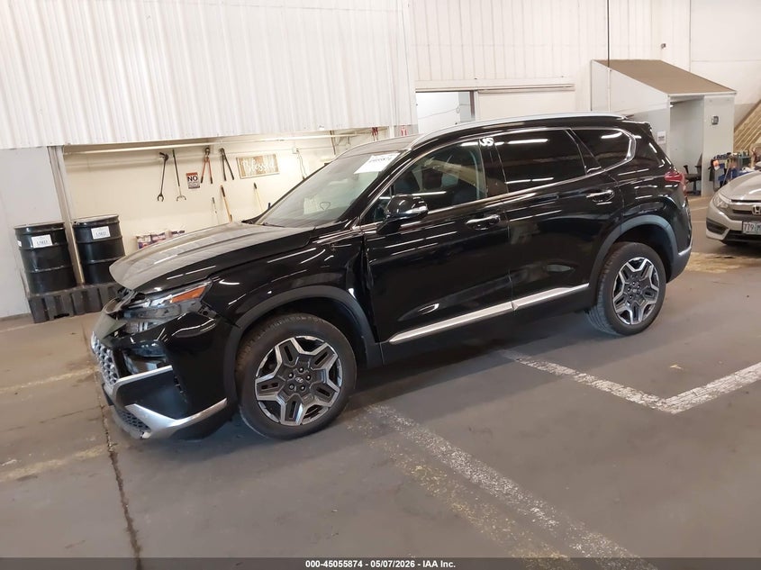 2023 Hyundai Santa fe VIN 5NMS3DA10PH000363 IAAI salvage auction — RIGHT FRONT, Salvage (Oregon), sold $8,750 on 2026-07-30 (photo 2)