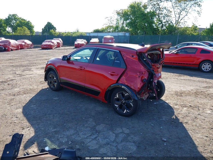 2023 Kia Niro VIN KNDCR3L10P5050645 IAAI salvage auction — REAR END, Certificate Of Destruction (Florida), sold $3,650 on 2026-07-10 (photo 3)