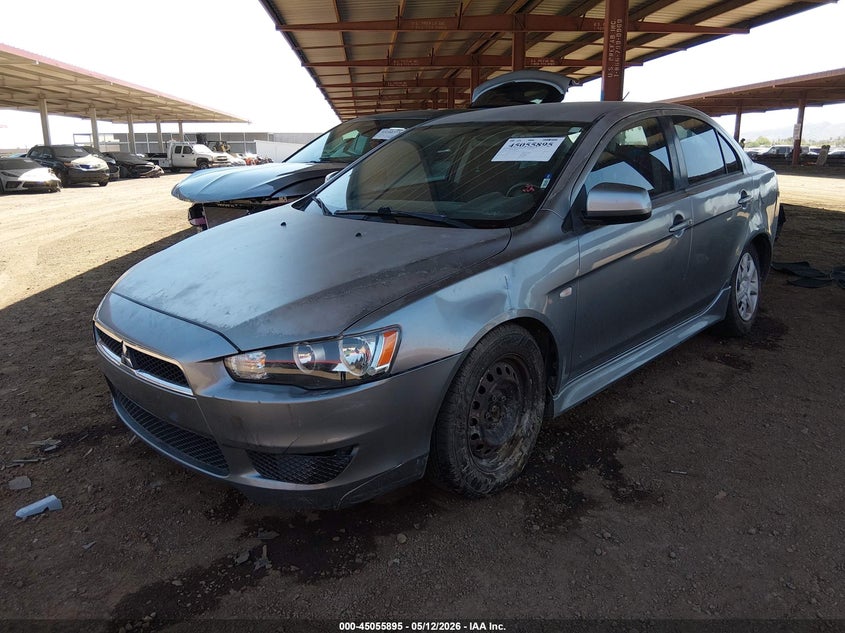 2012 Mitsubishi Lancer VIN JA32U2FU6CU027492 IAAI salvage auction — LEFT SIDE, Salvage (Arizona), sold $875 on 2026-07-14 (photo 2)