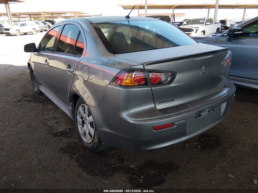 2012 Mitsubishi Lancer VIN JA32U2FU6CU027492 IAAI salvage auction — LEFT SIDE, Salvage (Arizona), sold $875 on 2026-07-14 (photo 3)