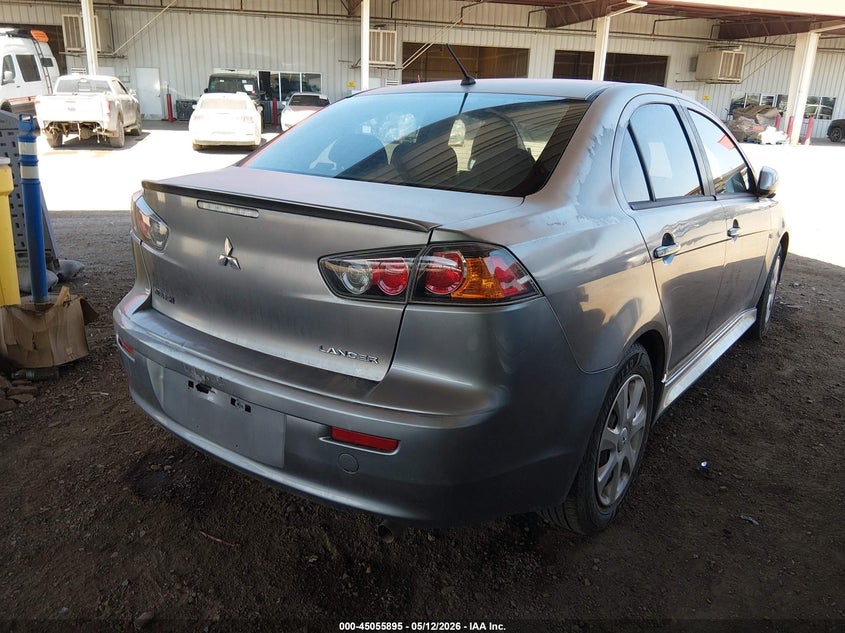 2012 Mitsubishi Lancer VIN JA32U2FU6CU027492 IAAI salvage auction — LEFT SIDE, Salvage (Arizona), sold $875 on 2026-07-14 (photo 4)