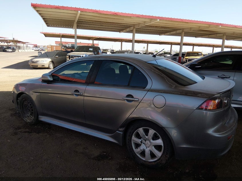2012 Mitsubishi Lancer VIN JA32U2FU6CU027492 IAAI salvage auction — LEFT SIDE, Salvage (Arizona), sold $875 on 2026-07-14 (photo 6)