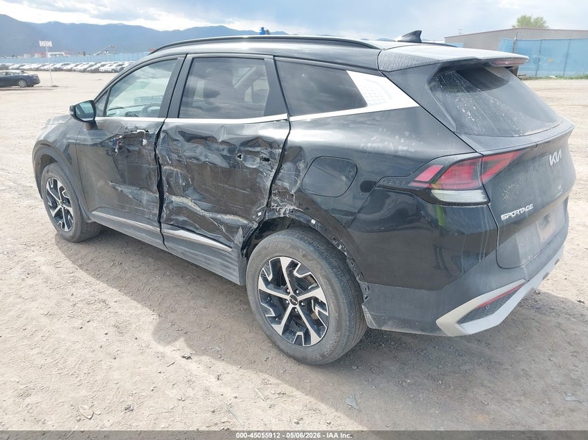 2025 Kia Sportage VIN 5XYK3CDF3SG274709 IAAI salvage auction — LEFT SIDE, Salvage (Montana), sold $8,450 on 2026-07-29 (photo 3)