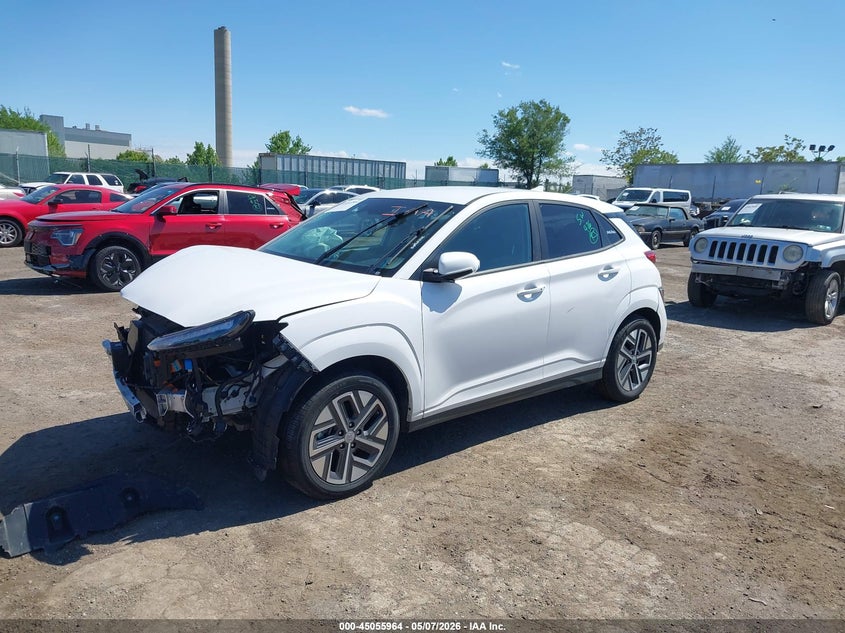 2023 Hyundai Kona VIN KM8K23AG5PU190876 IAAI salvage auction — FRONT END, Certificate Of Destruction (Florida), sold $3,050 on 2026-07-10 (photo 2)