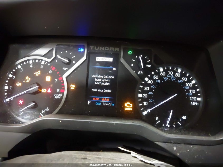 2024 Toyota Tundra VIN 5TFLA5DB4RX188951 IAAI salvage auction — FRONT END, Original (Texas), sold $18,350 on 2026-07-23 (photo 7)