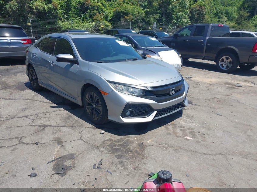2017 Honda Civic VIN SHHFK7H7XHU211491 IAAI salvage auction — SIDE, Salvage (North Carolina), sold $3,100 on 2026-07-16 (photo 1)
