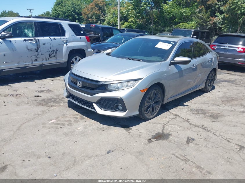 2017 Honda Civic VIN SHHFK7H7XHU211491 IAAI salvage auction — SIDE, Salvage (North Carolina), sold $3,100 on 2026-07-16 (photo 2)