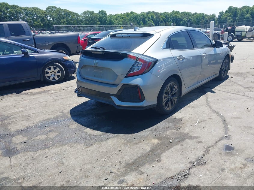 2017 Honda Civic VIN SHHFK7H7XHU211491 IAAI salvage auction — SIDE, Salvage (North Carolina), sold $3,100 on 2026-07-16 (photo 4)