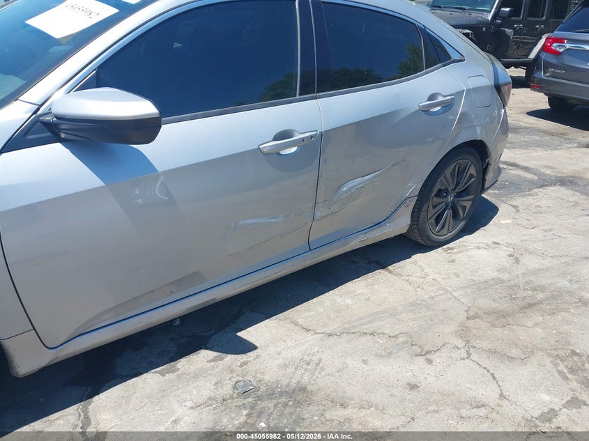 2017 Honda Civic VIN SHHFK7H7XHU211491 IAAI salvage auction — SIDE, Salvage (North Carolina), sold $3,100 on 2026-07-16 (photo 6)