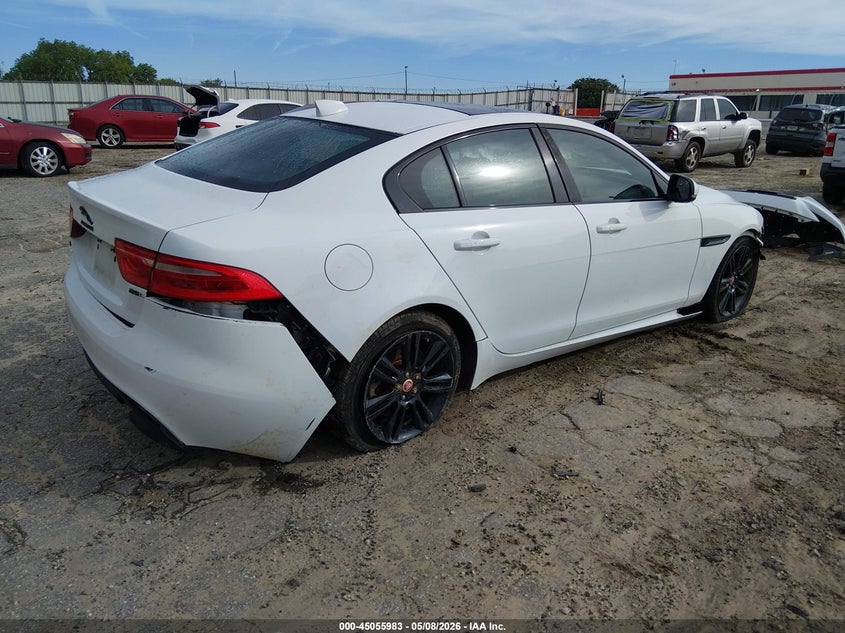 2018 Jaguar Xe VIN SAJAE4FX1JCP35444 IAAI salvage auction — FRONT END, Salvage (Georgia), sold $1,150 on 2026-07-09 (photo 4)