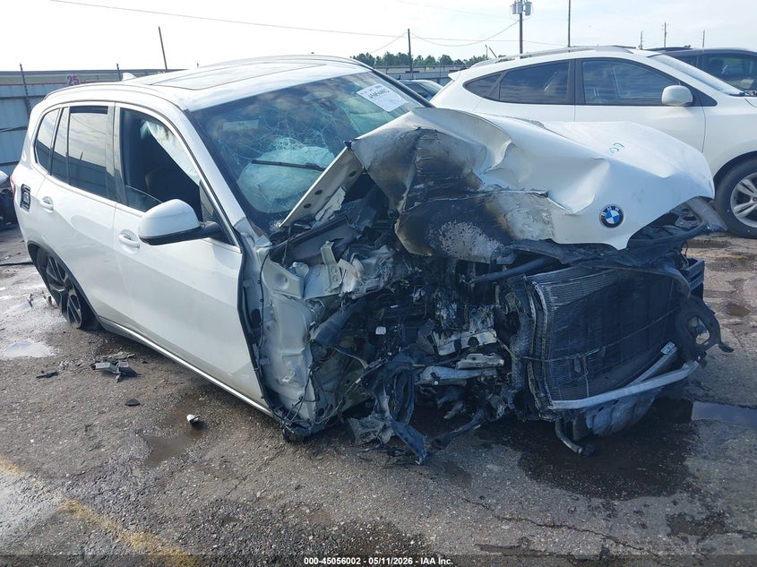 2020 BMW X5 VIN 5UXCR4C07L9B60416 IAAI salvage auction — FRONT END, Salvage Title, sold $4,200 on 2026-07-09 (photo 1)