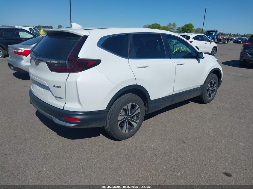 2021 Honda Cr-v VIN 7FARW2H70ME030579 IAAI salvage auction — HAIL, Salvage (Minnesota), sold $13,100 on 2026-07-13 (photo 4)