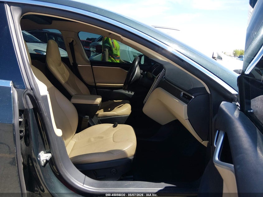 2013 Tesla Model s VIN 5YJSA1CN7DFP06019 IAAI salvage auction — FRONT & REAR, Salvage (Colorado), sold $2,225 on 2026-07-30 (photo 5)
