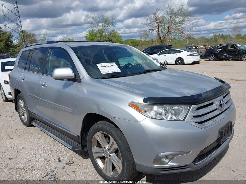 2013 Toyota Highlander VIN 5TDDK3EH8DS185610 IAAI salvage auction — HAIL, Clear (Wisconsin), sold $5,600 on 2026-07-14 (photo 1)