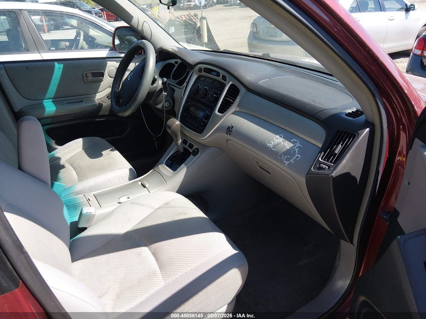 2007 Toyota Highlander VIN JTEHP21A070194312 IAAI salvage auction — NORMAL WEAR, Original (Kentucky), sold $400 on 2026-07-06 (photo 5)
