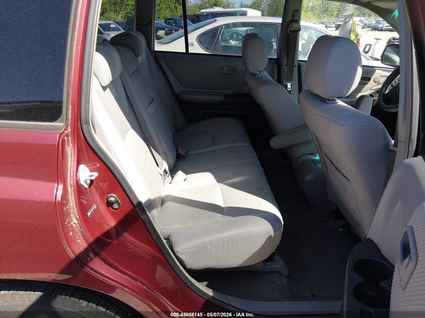 2007 Toyota Highlander VIN JTEHP21A070194312 IAAI salvage auction — NORMAL WEAR, Original (Kentucky), sold $400 on 2026-07-06 (photo 8)
