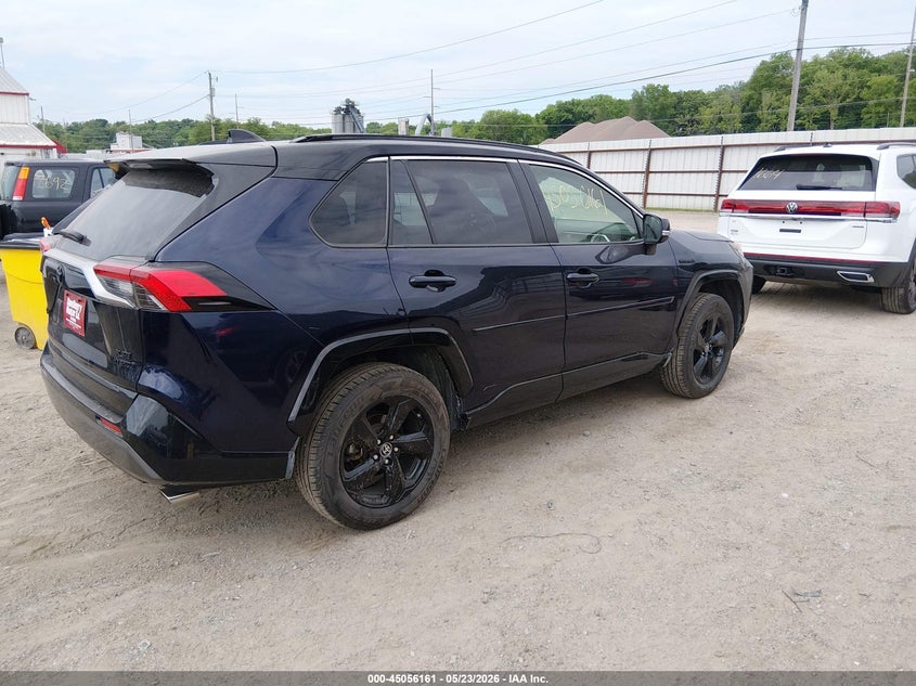 2019 Toyota Rav 4 VIN JTMEWRFV1KD521431 IAAI salvage auction — HAIL, Salvage (Iowa), sold $11,100 on 2026-07-20 (photo 4)