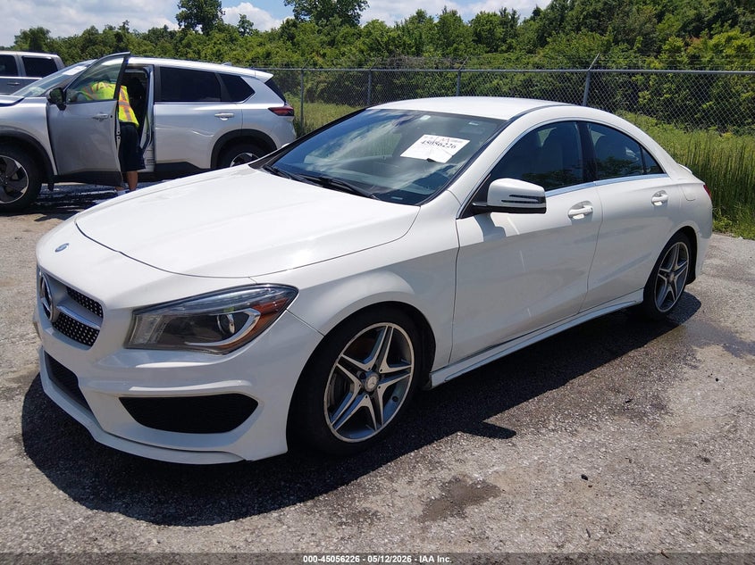 2015 Mercedes-benz Cla-klasse VIN WDDSJ4EB9FN171662 IAAI salvage auction — ENGINE DAMAGE, Wait Title, sold $1,050 on 2026-08-18 (photo 2)