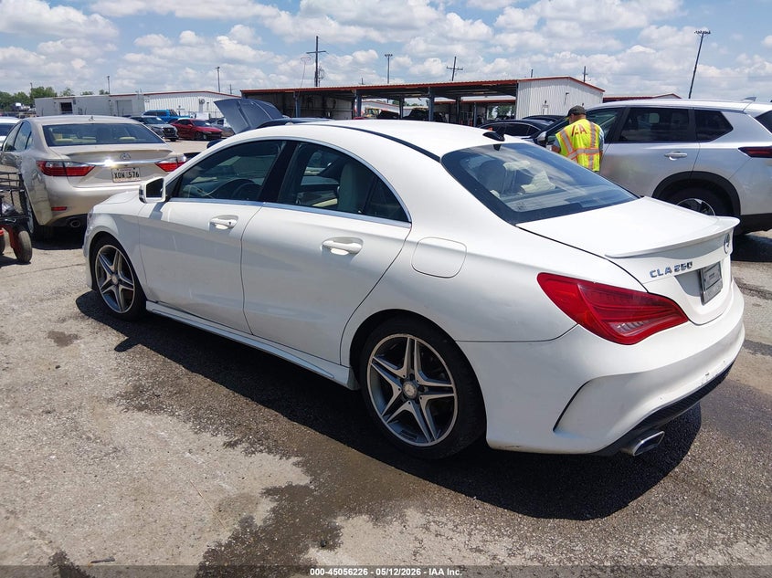 2015 Mercedes-benz Cla-klasse VIN WDDSJ4EB9FN171662 IAAI salvage auction — ENGINE DAMAGE, Wait Title, sold $1,050 on 2026-08-18 (photo 3)