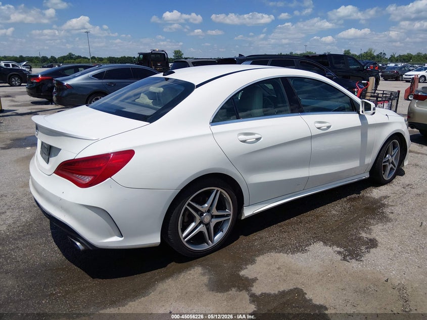 2015 Mercedes-benz Cla-klasse VIN WDDSJ4EB9FN171662 IAAI salvage auction — ENGINE DAMAGE, Wait Title, sold $1,050 on 2026-08-18 (photo 4)