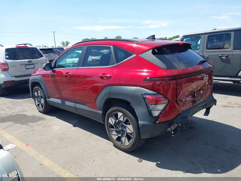 2024 Hyundai Kona VIN KM8HCCAB7RU062587 IAAI salvage auction — REAR END, Salvage (Utah), sold $10,450 on 2026-07-16 (photo 3)