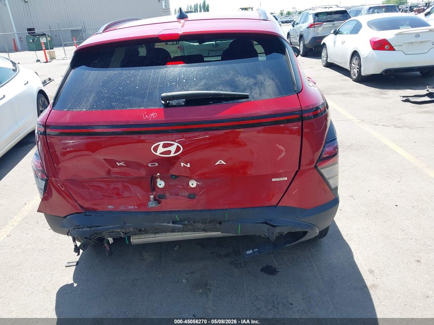 2024 Hyundai Kona VIN KM8HCCAB7RU062587 IAAI salvage auction — REAR END, Salvage (Utah), sold $10,450 on 2026-07-16 (photo 6)