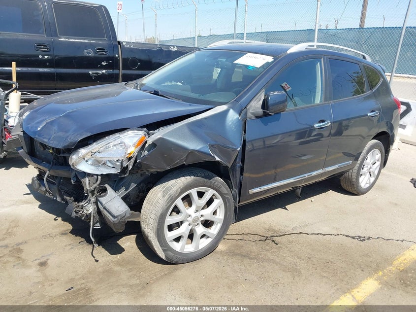 2013 Nissan Rogue VIN JN8AS5MT6DW516452 IAAI salvage auction — FRONT END, Salvage (California), sold $200 on 2026-07-08 (photo 2)