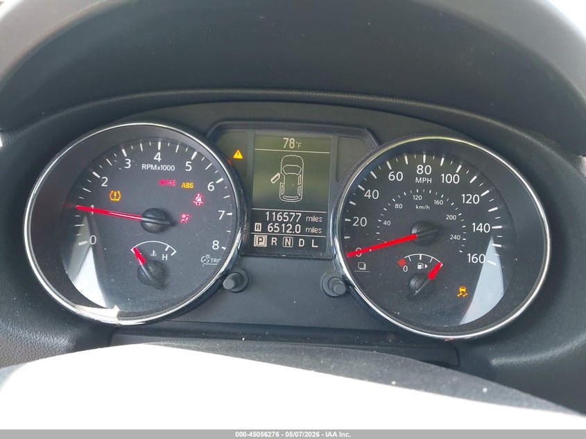 2013 Nissan Rogue VIN JN8AS5MT6DW516452 IAAI salvage auction — FRONT END, Salvage (California), sold $200 on 2026-07-08 (photo 7)