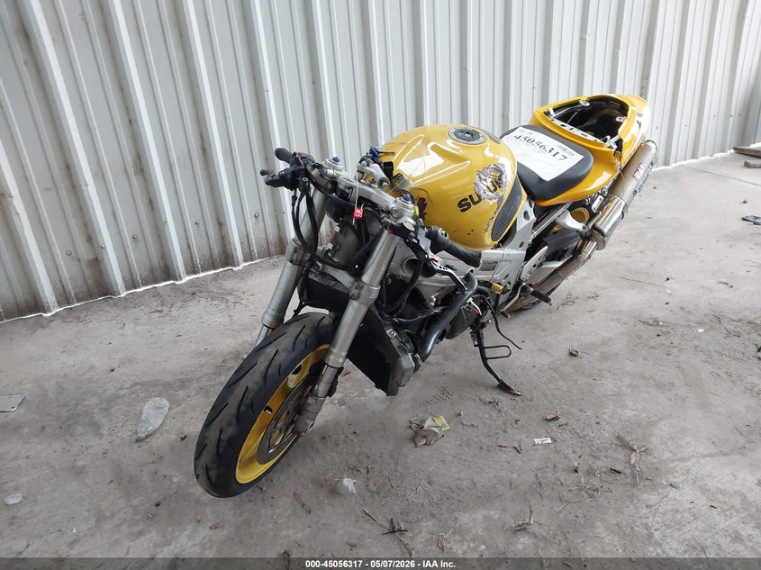 2002 Suzuki Tl1000 VIN JS1VT52A022101041 IAAI salvage auction — FRONT & REAR, Salvage (Texas), sold $25 on 2026-07-07 (photo 2)