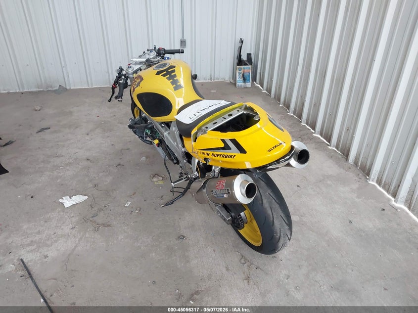 2002 Suzuki Tl1000 VIN JS1VT52A022101041 IAAI salvage auction — FRONT & REAR, Salvage (Texas), sold $25 on 2026-07-07 (photo 3)