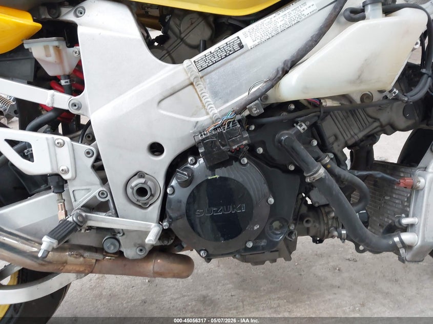 2002 Suzuki Tl1000 VIN JS1VT52A022101041 IAAI salvage auction — FRONT & REAR, Salvage (Texas), sold $25 on 2026-07-07 (photo 8)