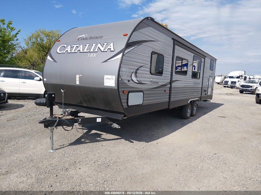 2017 Coachmen Catalina VIN 5ZT2CAUB0HU027848 IAAI salvage auction — HAIL, Regular Certificate (Iowa), sold $7,800 on 2026-07-07 (photo 2)