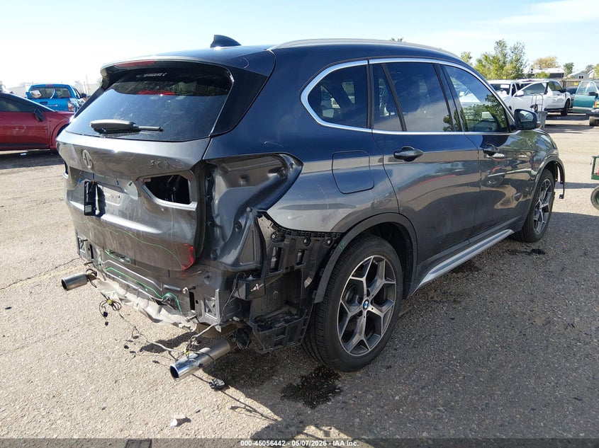 2017 BMW X1 VIN WBXHT3C35H5F73045 IAAI salvage auction — FRONT & REAR, Salvage (Colorado), sold $2,550 on 2026-07-21 (photo 4)